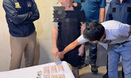 Two 15-year-old boys rescued in Bangkok as 27-year-old sex trafficker Chaiyaporn is arrested in undercover hotel sting, with condoms and cash seized Two 15-year-old boys rescued in Bangkok as 27-year-old sex trafficker Chaiyaporn is arrested in undercover hotel sting, with condoms and cash seized