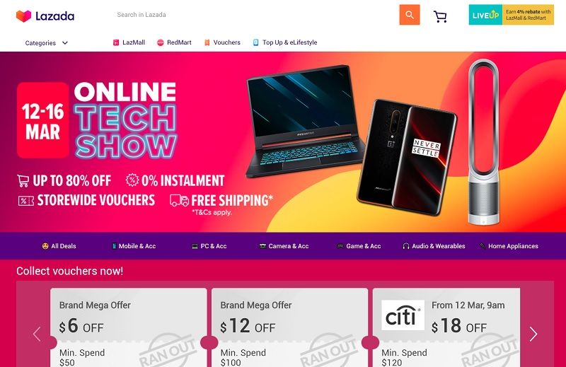 Lazada Online Tech Show Goes On, Delivering Massive Online Deals and LazLive Exclusives lazada online tech show